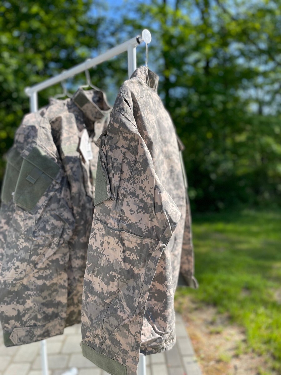 US ARMY ACU Digital Camo Coat Jacket Combat Uniform (NEW