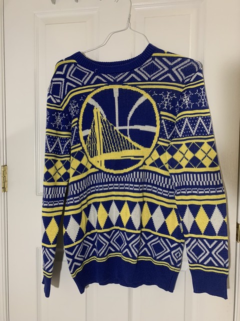 NBA Golden State Warriors Ugly Sweater Size Small | eBay