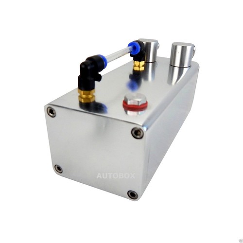Monza 2 in 1 Catch Can - Water or Oil Reservoir Tank 1 Litre EL BA BF / VT VZ - Picture 8 of 9