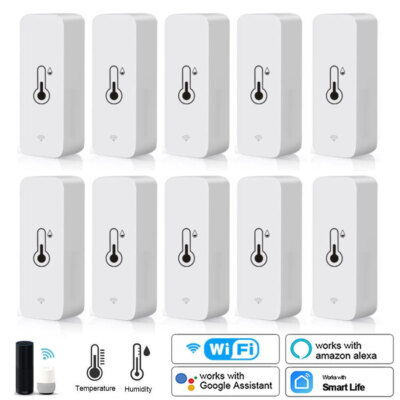 Tuya WLAN Smart Temperatur Feuchtigkeit Sensor Hygrometer Thermometer Quality DE