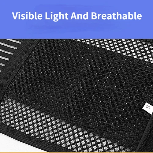 Back Support Brace Lower Back Pain with 4 Stays Belt Relief Breathable Air Mesh - Picture 11 of 28