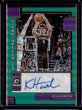 2022-23 Optic Green Prizm Signature Series #SS-KVH Kevin Huerter
