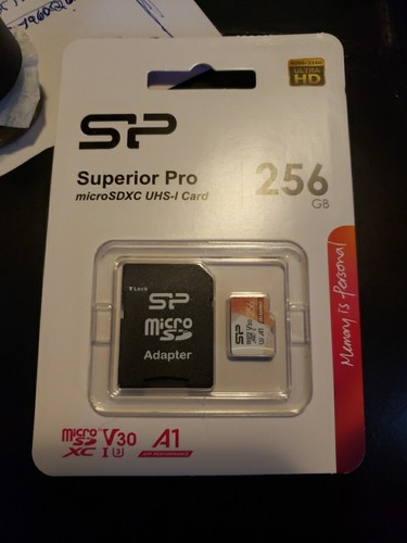 MicroSD Silicon Power 512GB Superior Pro - Classe U3, V30, A1, Perfetta Per Smartphone, Action Cam E Drone