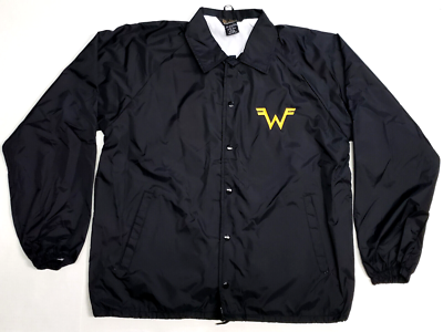 WEEZER Windbreaker Jacket Super Rare Vintage 90's Adult Men's