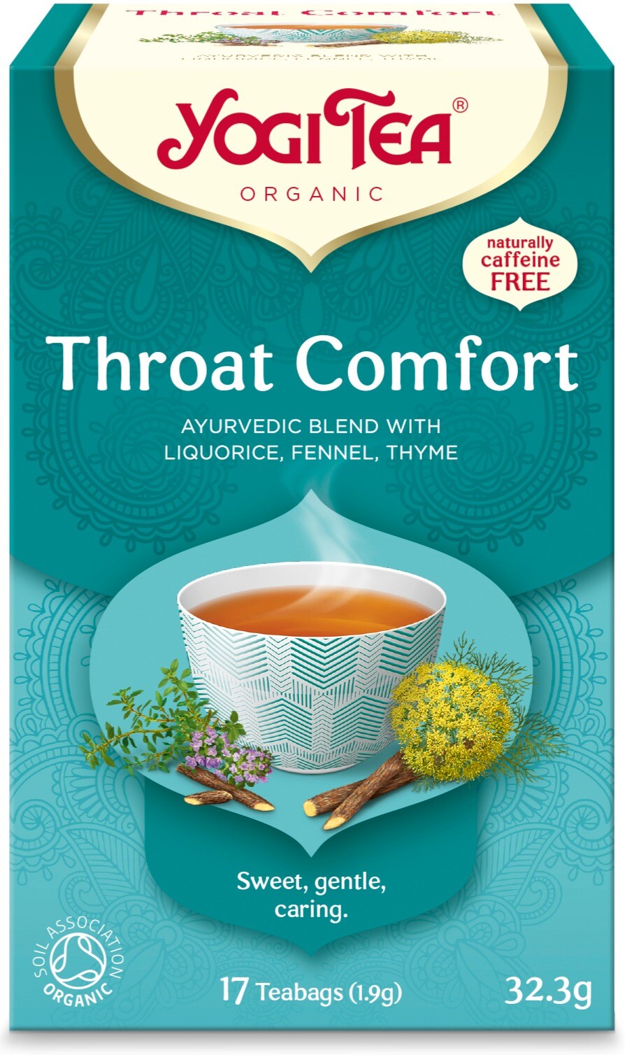 Yogi Tea Throat Comfort 17 Bag (Pack of 6)