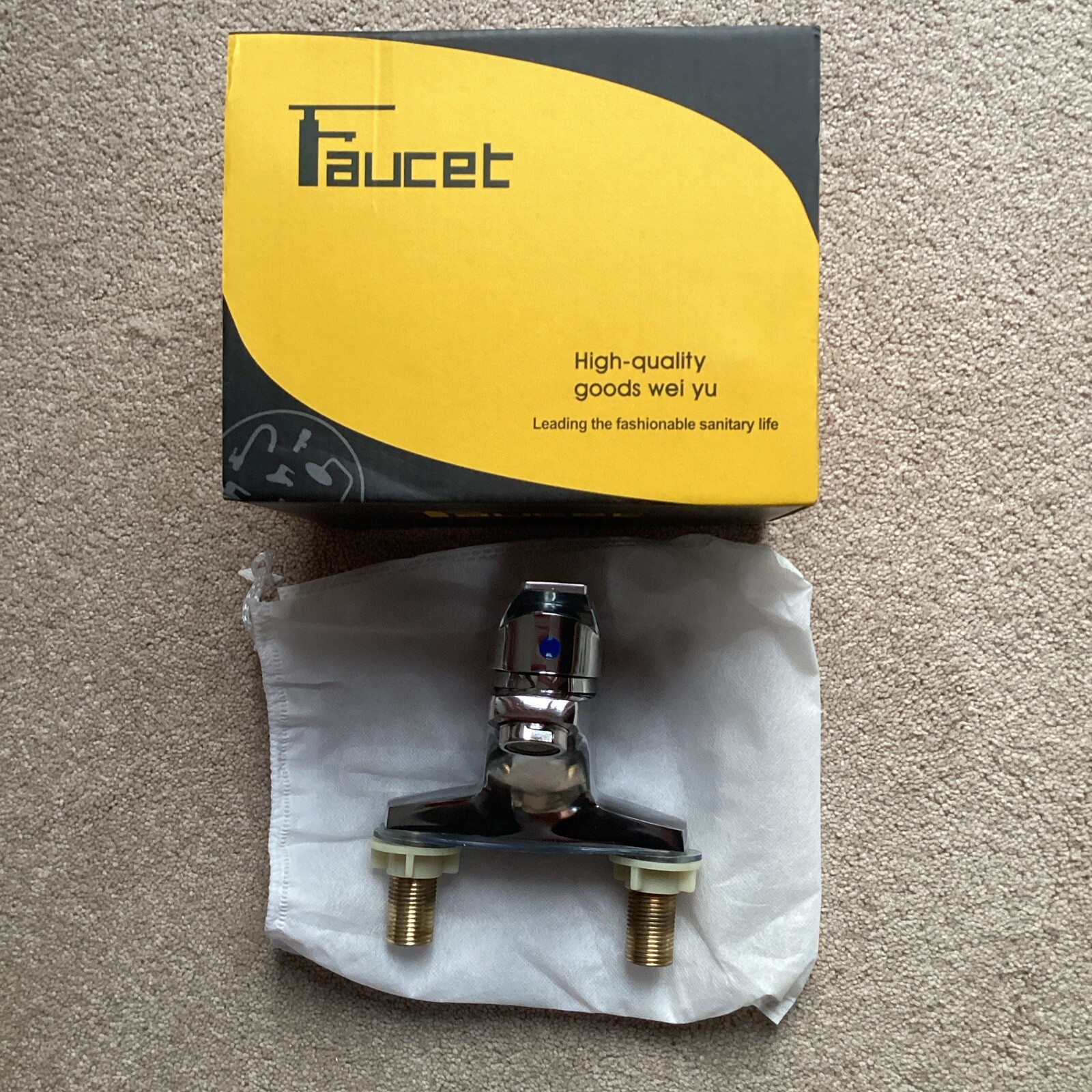 Faucet Mixer Tap Chrome New Boxed. Free P&P