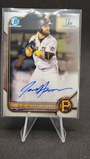 Jack Herman 2022 Bowman Chrome 1st Prospect Auto RC CPA-JH Pirates BW29