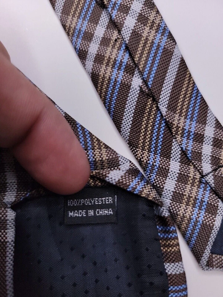 Corbata formal Clericci para hombre 58"Lx3,25"W corbata multicolor Foto 4 de 4