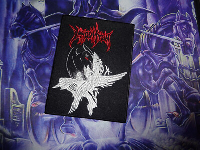 Immolation Shape Patch Death Metal Death Gorguts *