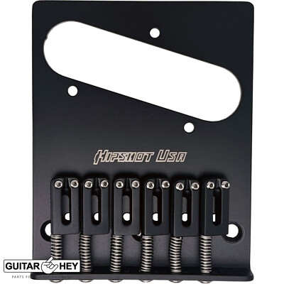 NEW Hipshot Telecaster  Retrofit Bridge 3 Mount Hole - Bender - BLACK