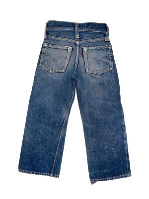 Vintage 1950's Children's Levi's Gripper Zipper Selvedge Vintage 1950's Children's Levi's Gripper Zipper Selvedge