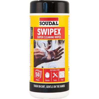 Soudal Reinigungstücher 50x Swipex Allzwecktücher Putztücher Universal Reinigung