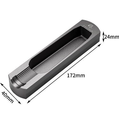 Galiner Metal Cigar Ashtray Portable 1 Slot Ash Cigarette Holder Outdoors Indoor - Picture 2 of 11