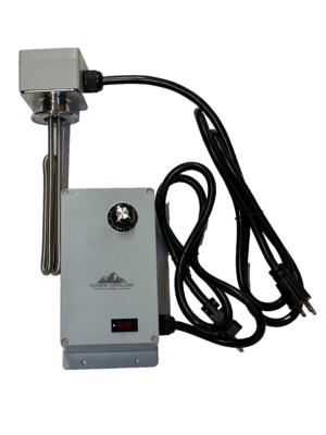 Heater controller with 2'' Tri clamp element 110V 1500W Moonshine still
