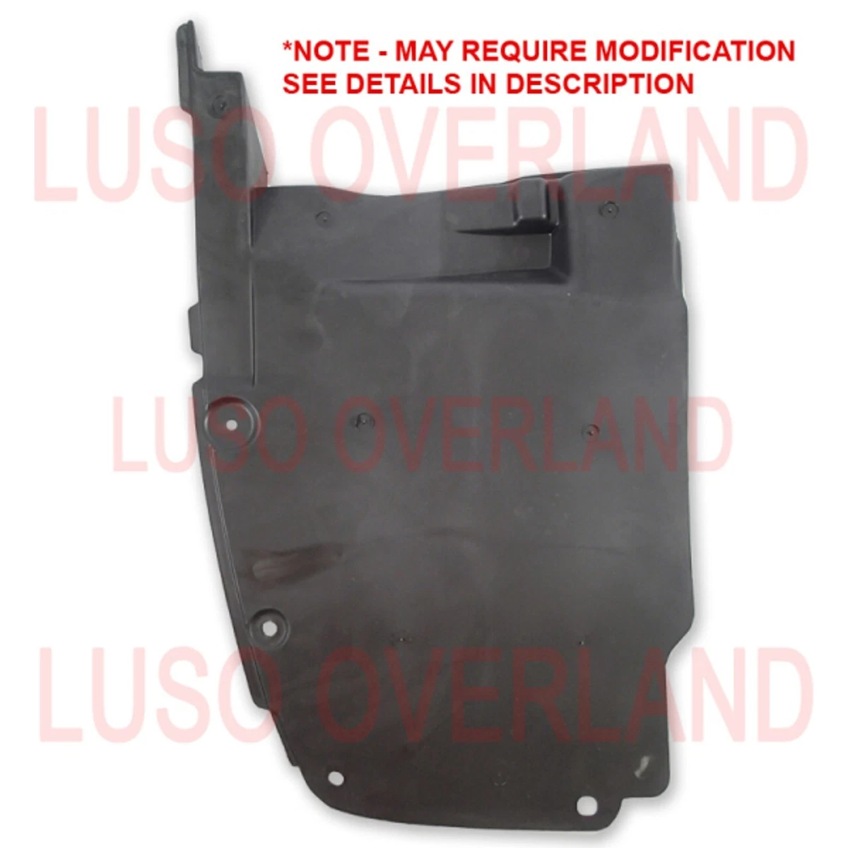 2003-2006 Mitsubishi MONTERO Rear Fender Liner Splash Shield  