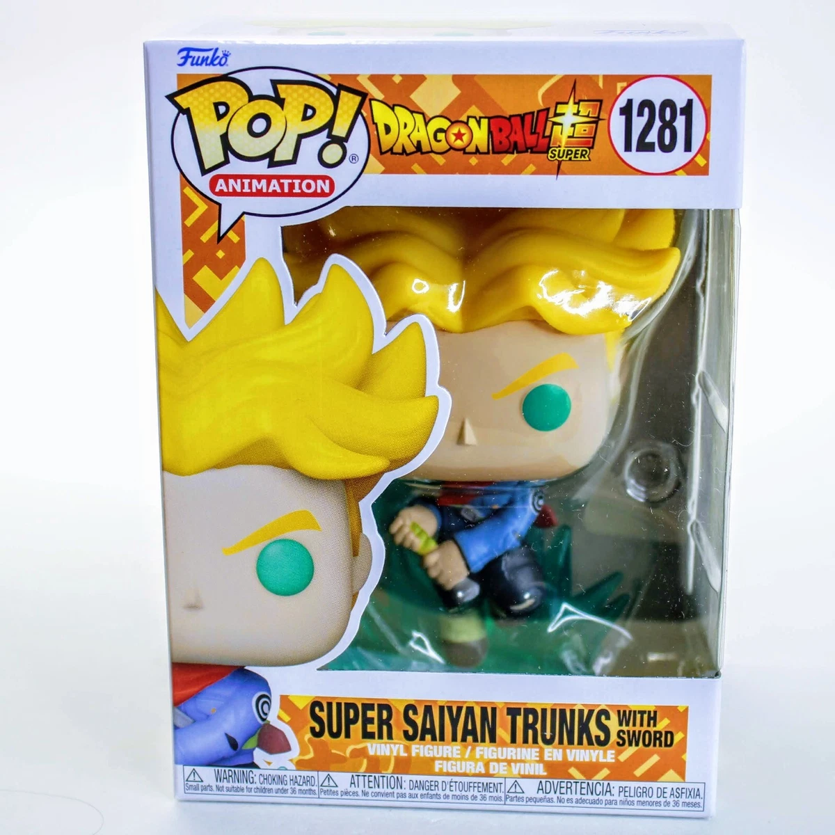 Figurine Funko Pop! - Dragon Ball Z - Ss Trunks Avec épée - MANGA