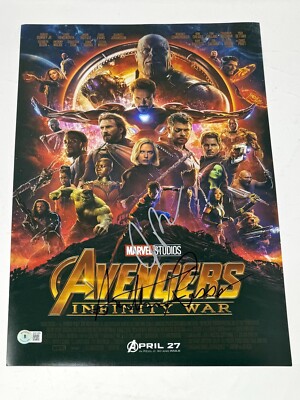 Joe & Anthony Russo Signed Autograph Avengers Infinity War Movie