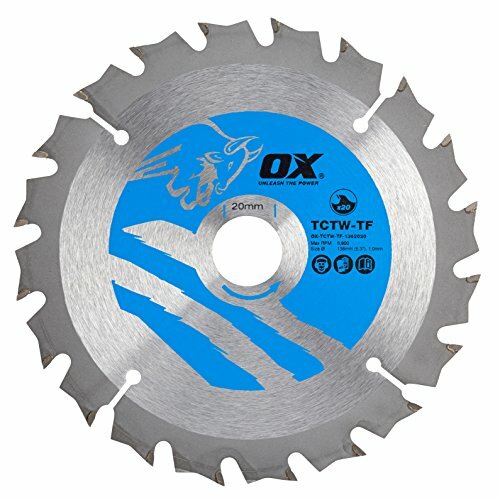OX ox-tctw-tf-1362020 20 denti taglio del legno ATB Thin Kerf, lama per (i5y)