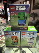 Set Of 3 LEGO BrickHeadz  (SEALED) Alex, llama and zombie