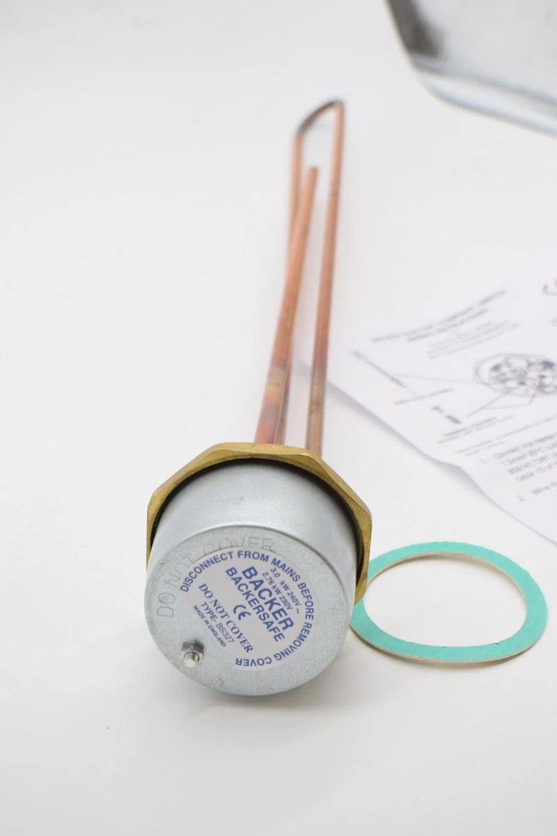 Backer Backersafe 27 Immersion Heater thermostat 09182VS Type 327 | eBay