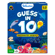 Skillmatics Card Game - Guess in 10 Underwater Animals for Kids Ages 8 and Up