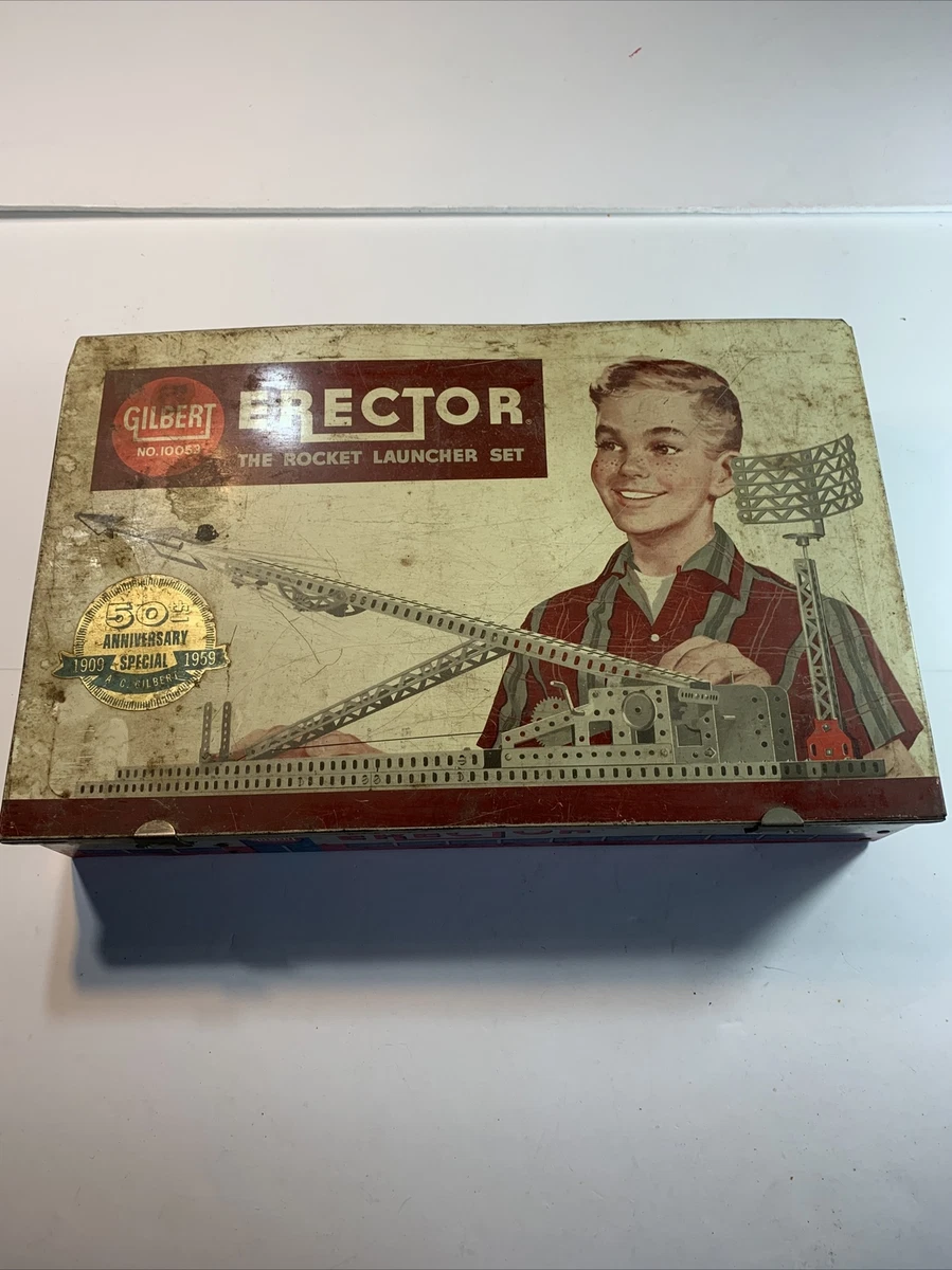 Gilbert erector sale rocket launcher set