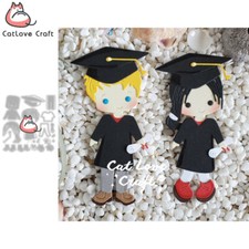 Boy Girl Graduation Hat Metal Cutting Dies Scrapbooking Die Cuts Card Craft