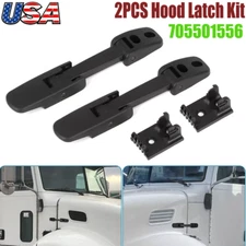 Heavy Duty Hood Latch Kit for Peterbilt 325 335 337 340 348 384 386 569 579 567