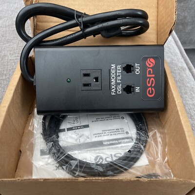 ESP MFP-1 Surge Protector Noise Filter 120 Volt / 15 Amp Single Outlet NEW