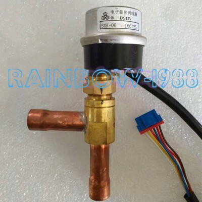 1PC  Air Conditioning Electronic Expansion Valve DPF (0) 6.4C-02 DC 12V SXK-06