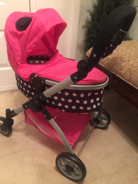 polka dot stroller