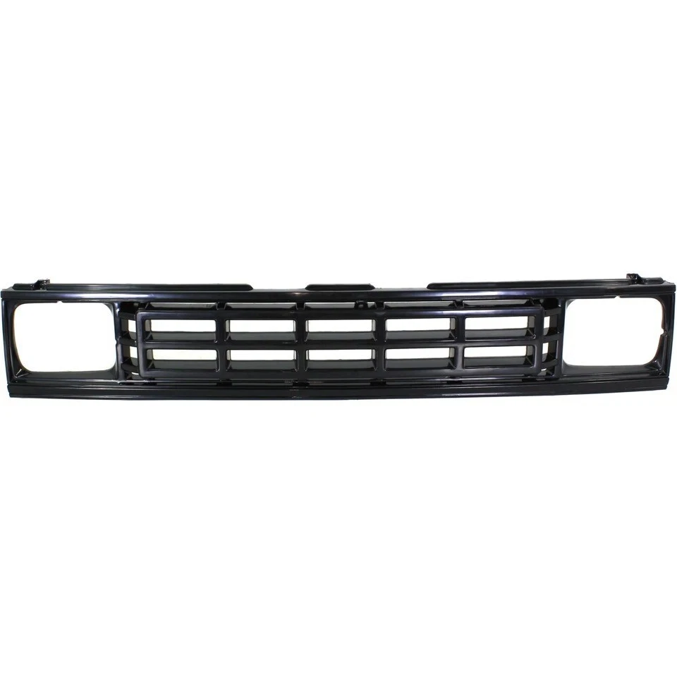 NEW FRONT GRILLE BLACK PLASTIC FOR 1987-1993 DODGE RAM 50 PICKUP VAN MI1200106 - Image 2 of 4