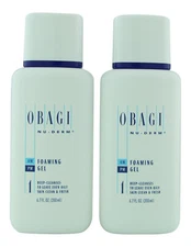 Obagi Nu-Derm Foaming Gel 2 ct 6.7 oz. Facial Cleanser