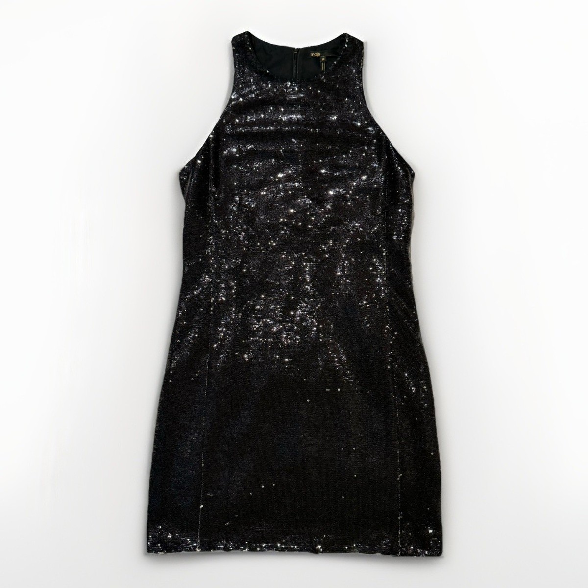 anthropologie black sequin dress NWT Cece Anthropologie Women Sequin Black dress sz S