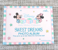 Album fotografico vintage Disney Baby Topolino e Minnie libro vanto contiene 20 foto nuovo con scatola