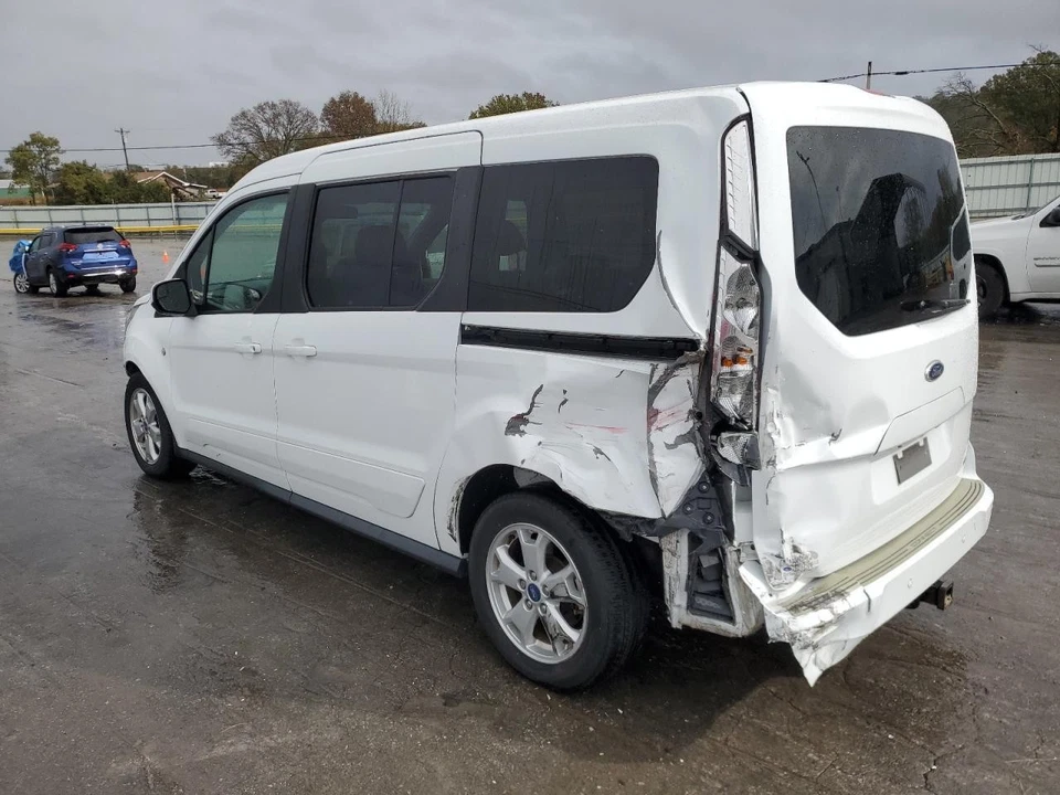 Used Left Headlight Assembly fits: 2015 Ford Transit connect chrome trim Left Gr - Image 2 of 4