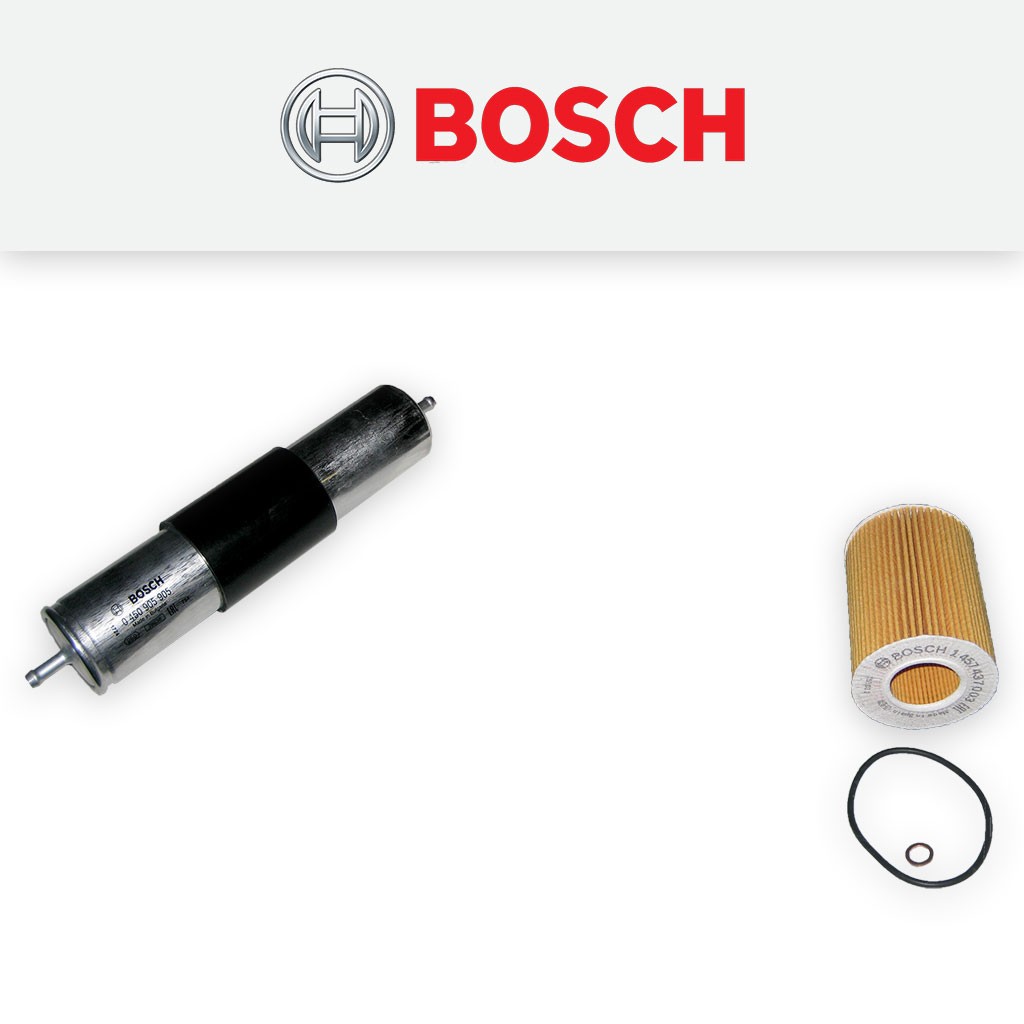 SERVICE KIT for BMW Z3 2.8 BOSCH OIL FUEL FILTERS (1999-2000)