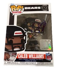 CALEB WILLIAMS signed (Chicago Bears) 🐻 Football Funko Pop #323 JSA CK19719