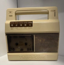1983 Nasta Take-A-Long Cassette Tape Player Recorder Vintage Untested