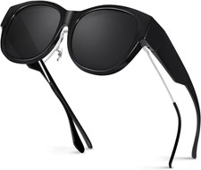 Polarisierte Überzieh Sonnenbrille Damen Herren, Mode Sonnenbrille Über Normale