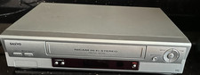 SANYO  NICAM  VCR VHS Video Cassette Recorder PLAYER  NOREMOTE