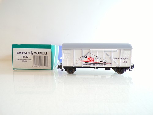 Sachsenmodelle H0 18722 ged. Güterwagen als Werbewagen in OVP BH1139 | Zustand: Gebraucht