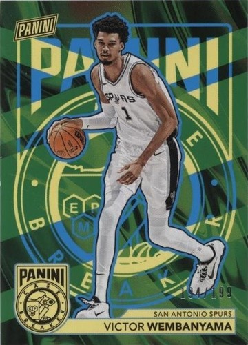 Victor Wembanyama 2025 Anime Sport Swag Cartoon- Holo Gold # SP/99