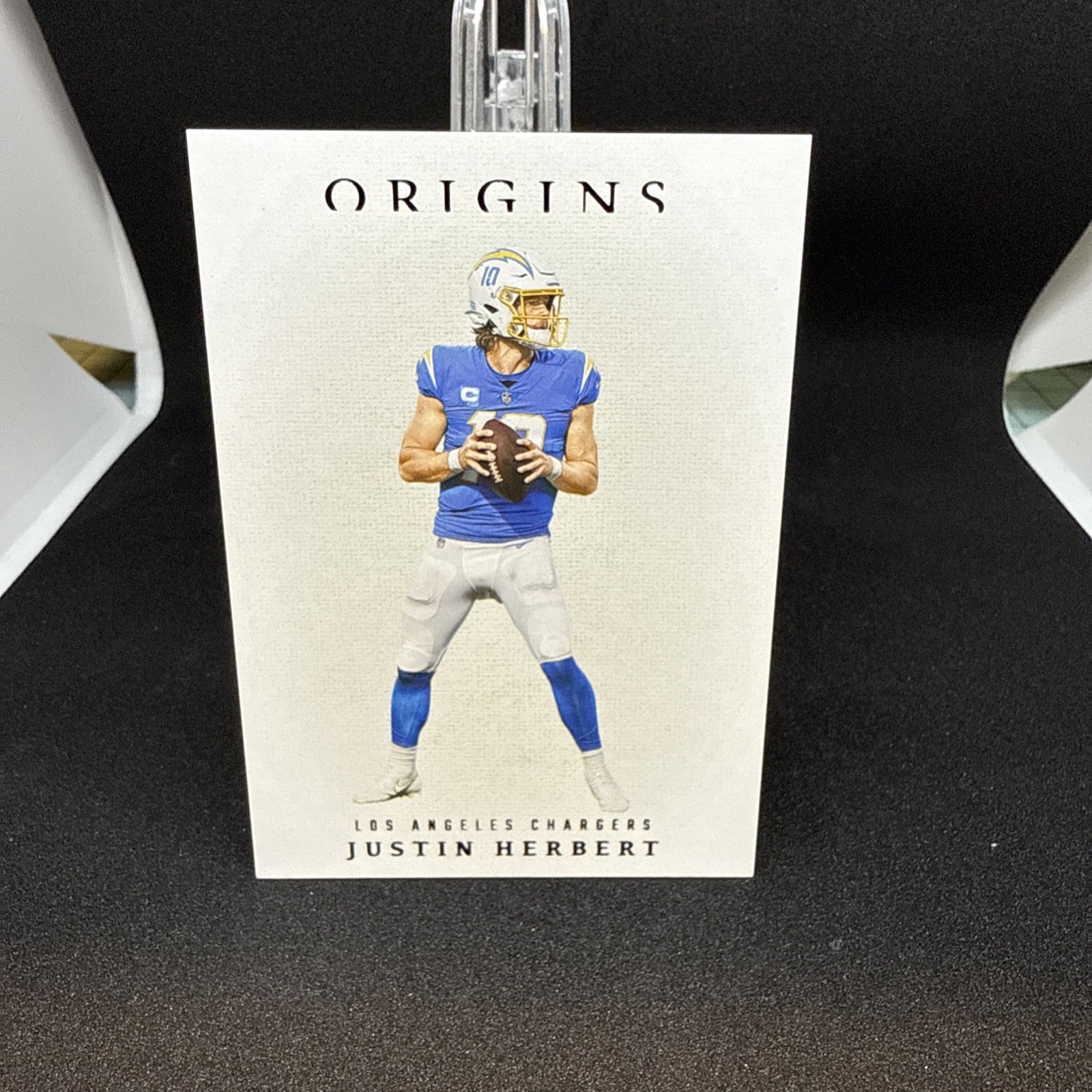 2022 panini origins justin herbert blank slate