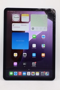 Apple iPad Air 4.Gen 2020 A2316 WiFi 64GB Blau Displayschaden iCloud-Frei #1008