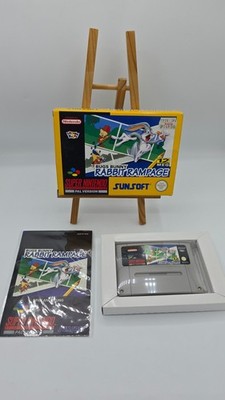 Bugs Bunny Rabbit Rampage (SNES/Super Nintendo) + OVP + Inlay CIB + Hülle