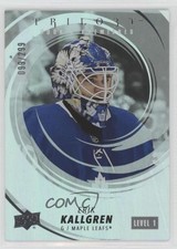 2022 Upper Deck Trilogy Rookie Premieres 99/299 Level 3 Erik Kallgren #204 3y1