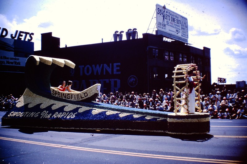 No Date Parade United Jets Billboard Towne Paper Portland Oregon Slide CQ-E