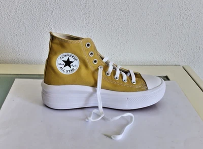 Baskets Converse Chuck Taylor All Star Move Platform Jaune Taille 39 - Photo 1/3