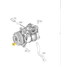Klimakompressor Mercedes-Benz C-Klasse (W205) AMG C 43 4-matic 270kW 367PS A 00 Klimakompressor Mercedes-Benz C-Klasse (W205) AMG C 43 4-matic 270kW 367PS A 00